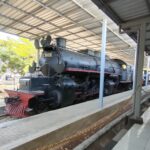 アンバラワ鉄道博物館　蒸気機関車