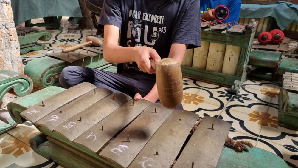 ガムラン演奏体験